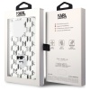 Чехол Lagerfeld для iPhone 14 Pro Max PC/TPU Monogram NFT Choupette. Цвет: прозрачный