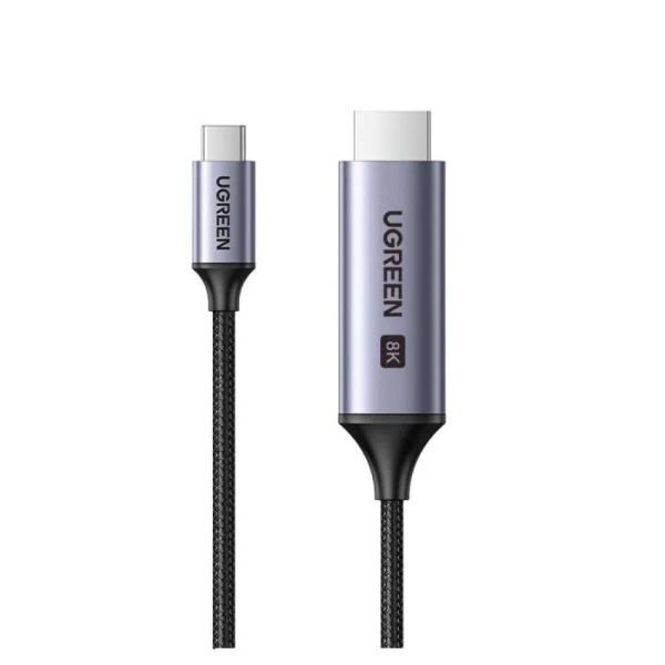 Адаптер UGREEN CM565 USB-C to HDMI 8K 60HZ. Цвет: "серый космос"