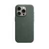 Чехол Apple FineWoven Case with MagSafe для iPhone 15 Pro - Evergreen
