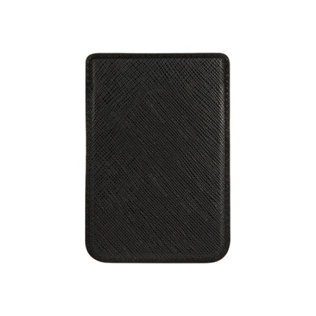 Магнитный бумажник Guess Wallet Cardslot Magsafe Saffiano Script logo. Цвет: чёрный