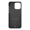 Чехол Ubear Supreme Kevlar Case для iPhone 15 Pro, MagSafe. Цвет: чёрный