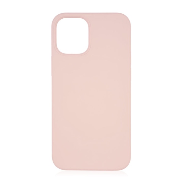 Чехол защитный vlp silicone case для iPhone 12 mini. Цвет: светло-розовый