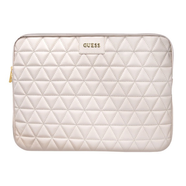 Чехол Guess Quilted Bag для MacBook Air/Pro 13". Цвет:розовый