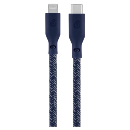 Кабель uBear Trend Cable USB-C - Lightning, 1.2м. Цвет: синий