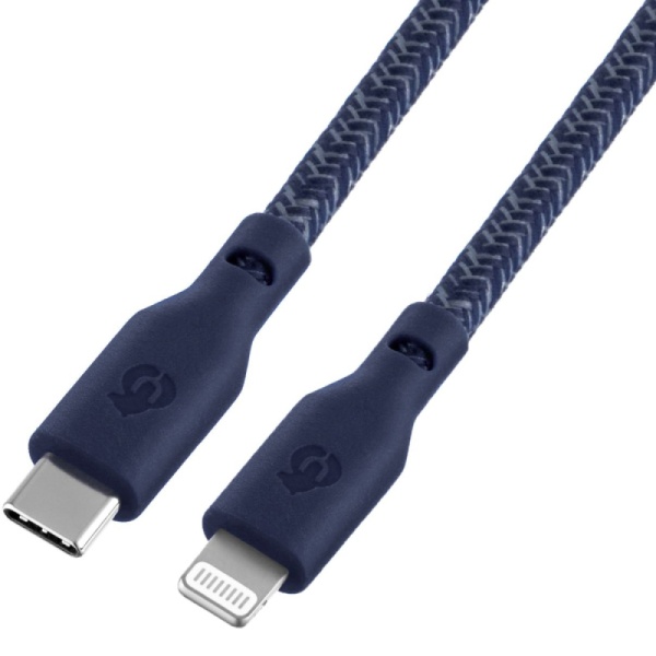 Кабель uBear Trend Cable USB-C - Lightning, 1.2м. Цвет: синий