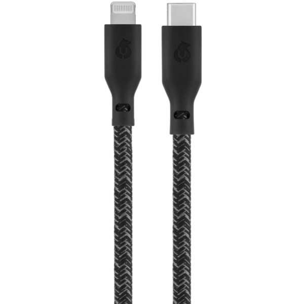 Кабель uBear Trend Cable USB-C - Lightning, 2.4м. Цвет: черный