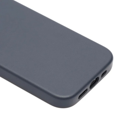 Чехол K-DOO Noble Collection Magsafe для iPhone 14 Pro Max, кожа. Цвет: темно-синий