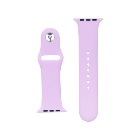 Ремешок силиконовый vlp Silicone Band для Apple Watch 38мм/40мм. Цвет: фиолетовый