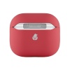 Чехол защитный Ubear для Airpods 3, усиленный силикон. Цвет: красный