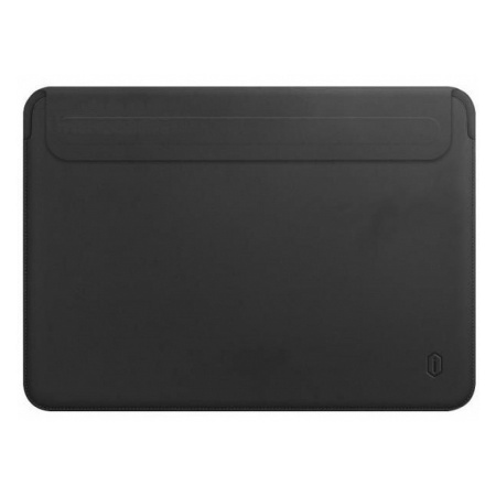 Чехол кожаный WIWU Skin New Pro 2 Leather Sleeve Skin Pro II для MacBook Pro 14". Цвет: серый