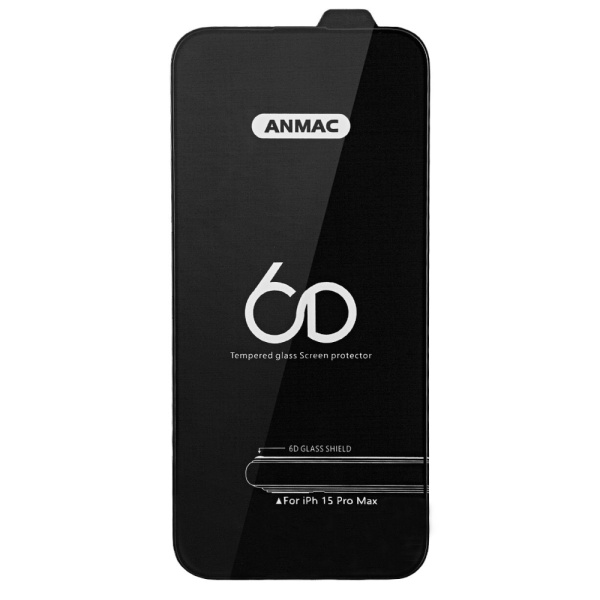 Защитное стекло ANMAC для iPhone 15 Pro MAX 6D, тп