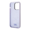 Чехол Lagerfeld для iPhone 14 Pro Max Liquid silicone NFT Karl Ikonik Hard. Цвет: фиолетовый