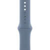 Спортивный ремешок Apple для Apple Watch 45мм, размер R. Цвет: "Графитный синий"