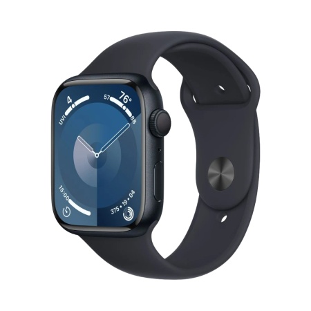 Apple Watch Series 9, 41мм, корпус из алюминия цвета "Тёмная ночь"